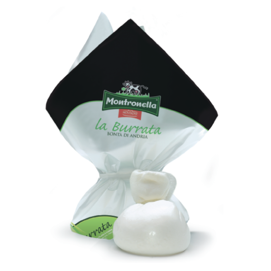 Burrata di Andria 300 gr in carta I.G.P. Montronella