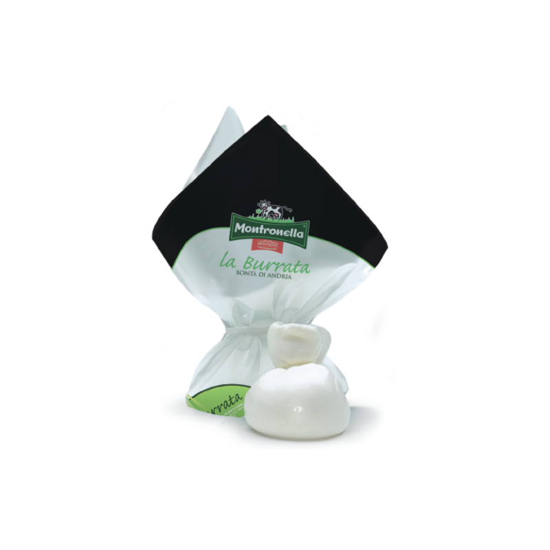 Burrata di Andria 300 gr in carta I.G.P. Montronella