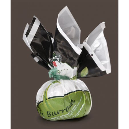 Burrata in carta di Andria I.G.P. 500 gr Montronella Caseificio Montrone