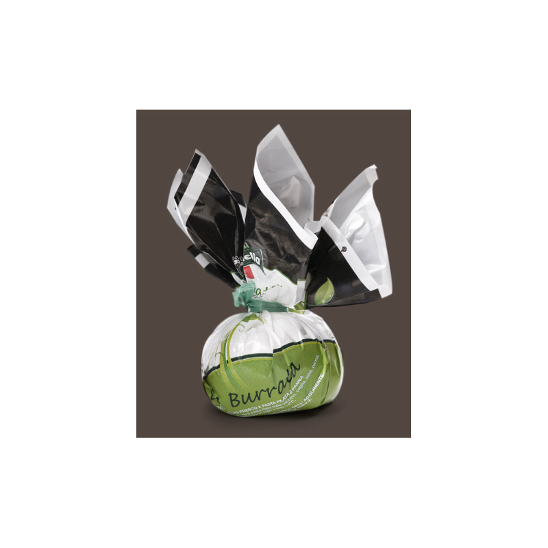 Burrata in carta di Andria I.G.P. 500 gr Montronella Caseificio Montrone