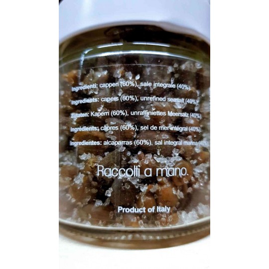 Capperi di Racale al Sale Marino 150 gr I Contadini