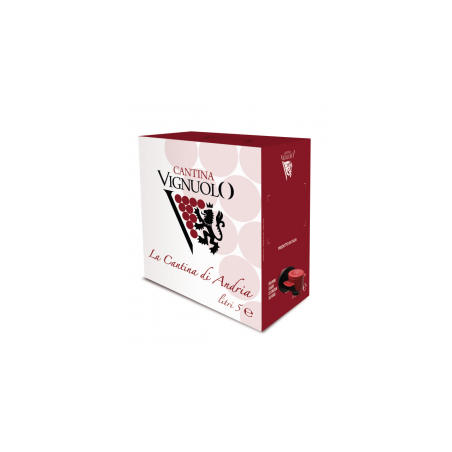 Chardonnay I.G.P. Puglia Bag in Box 5 lt Cantina Vignuolo