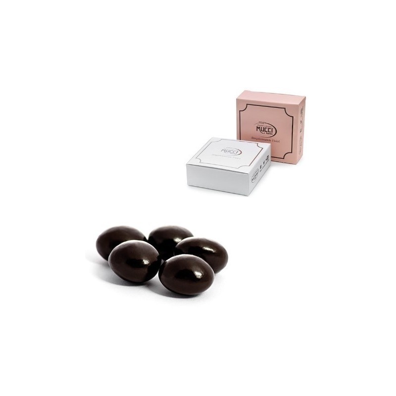 Chicchi di Caffè “arabica” ricoperti di cioccolato fondente 1 kg Mucci Giovanni