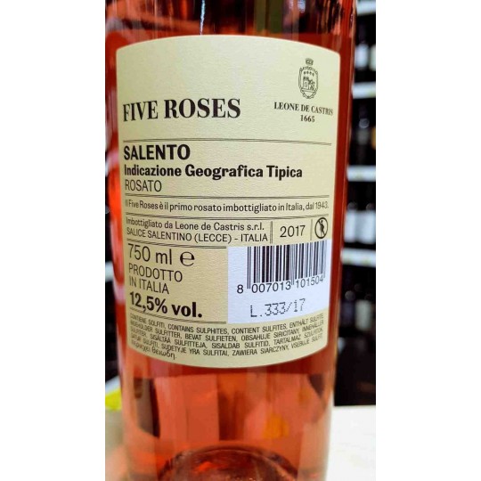 Five Roses I.G.T. 75 cl  Leone de Castris