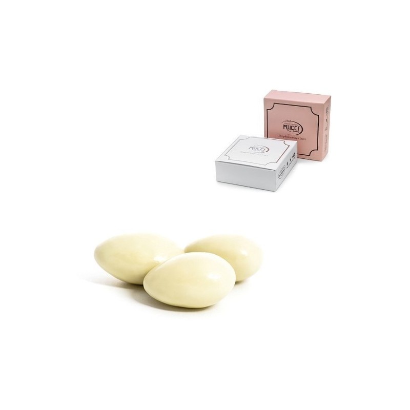 Mandorle di “Toritto” (Ba) al cioccolato bianco 1 kg Mucci Giovanni