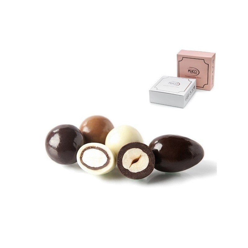 Mandorle di “Toritto” (Ba) e “Nocciole Piemonte Igp” assortite al Maltitolo 1 kg Mucci Giovanni