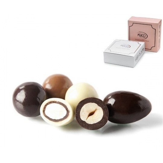 Mandorle di “Toritto” (Ba) e “Nocciole Piemonte Igp” assortite al Maltitolo 1 kg Mucci Giovanni