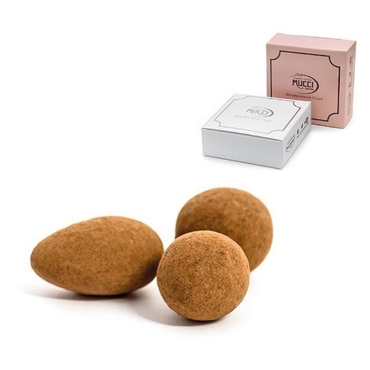 Mandorle di “Toritto” (Ba) e “Nocciole Piemonte Igp” Tartufate 1 kg Mucci Giovanni