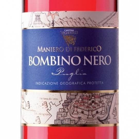 Maniero di Federico Bombino nero I.G.P. Puglia 2016 Vignuolo
