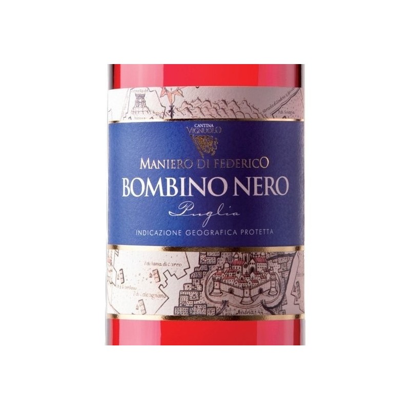 Maniero di Federico Bombino nero I.G.P. Puglia 2014 Vignuolo