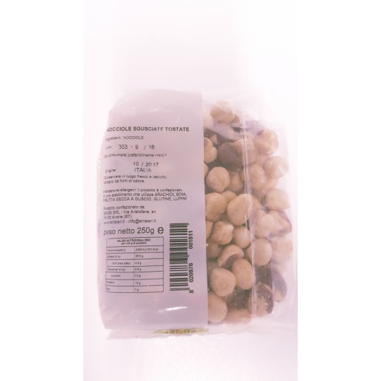 Nocciole Sgusciate Tostate 250 gr Sinisi