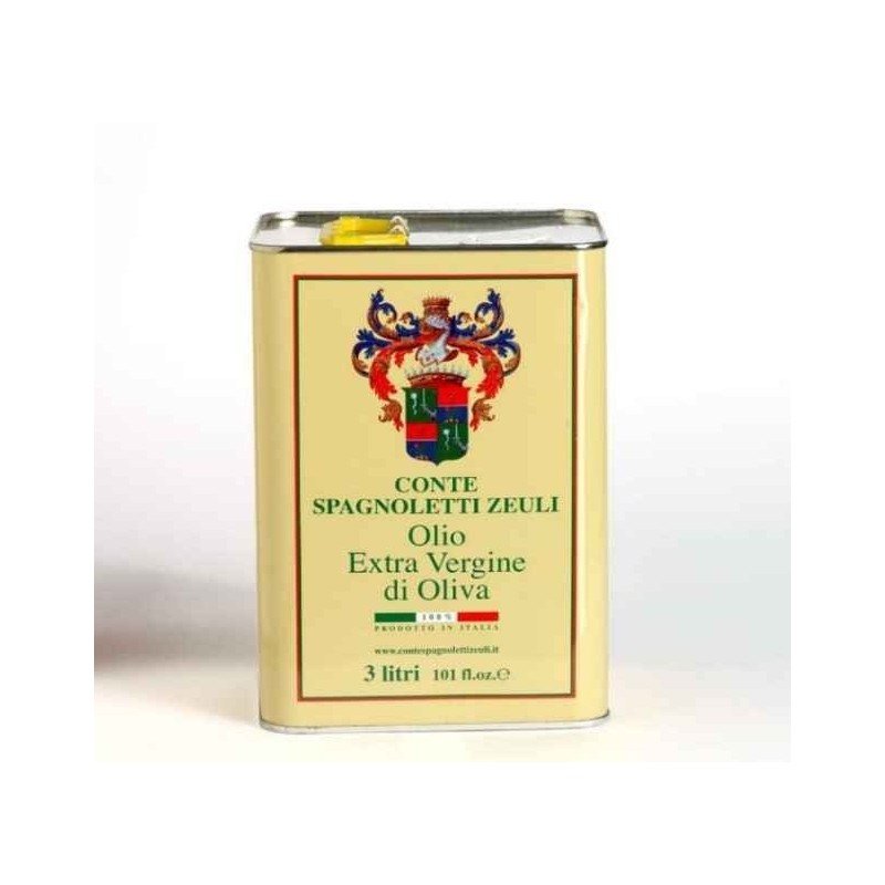 Conte Spagnoletti Zeuli Olio Extra-vergine di Oliva Lattina 3 litri...