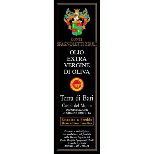 Olio Extra-Vergine di Oliva Terra di Bari DOP 750 ml Conte Spagnoletti Zeuli