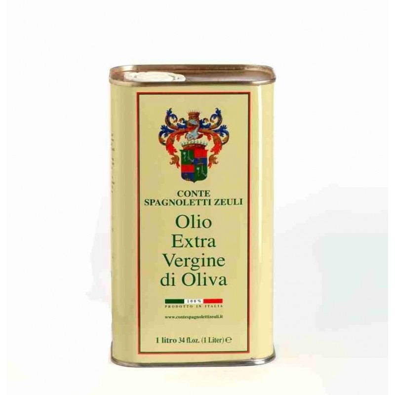 Olio Extra-vergine Oliva Lattina 1 litro Conte Spagnoletti Zeuli