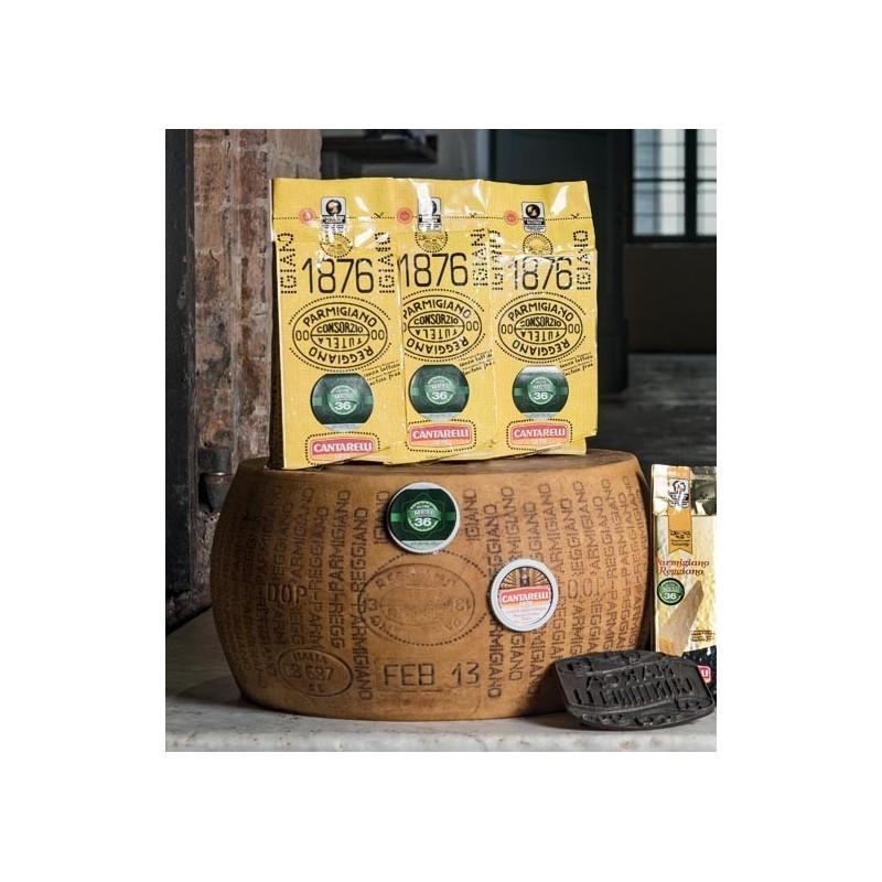 Parmigiano Reggiano Oltre 36 mesi Punta da 1 kg Cantarelli