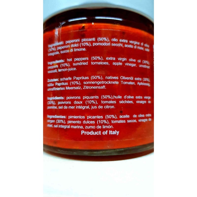 Paté Bomba del Salento 230 gr I Contadini