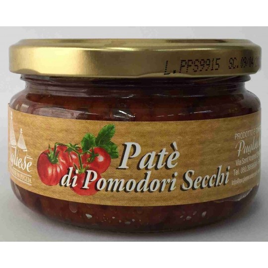 Paté di Pomodori Secchi 228 ml Pugliese Conserve