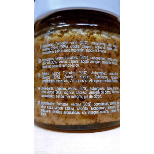 Patè di Pomodori Verdi 230 gr I Contadini