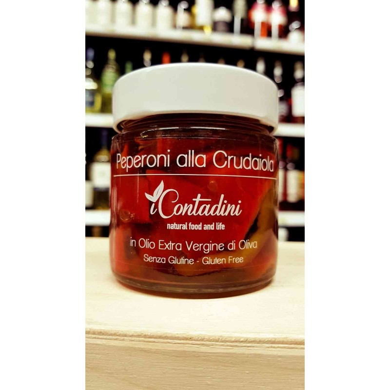 I Contadini I Contadini Peperoni alla Crudaiola 230 gr I Contadini