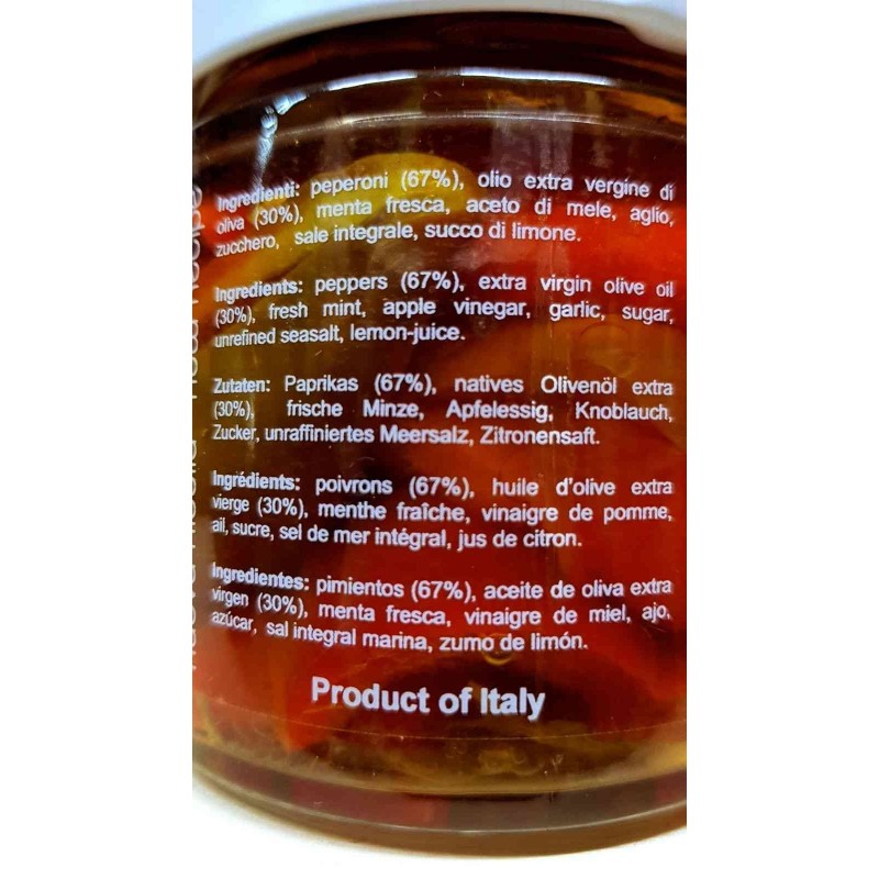 Peperoni alla Crudaiola 230 gr I Contadini