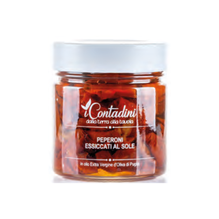 Peperoni Essiccati al Sole 230 gr I Contadini