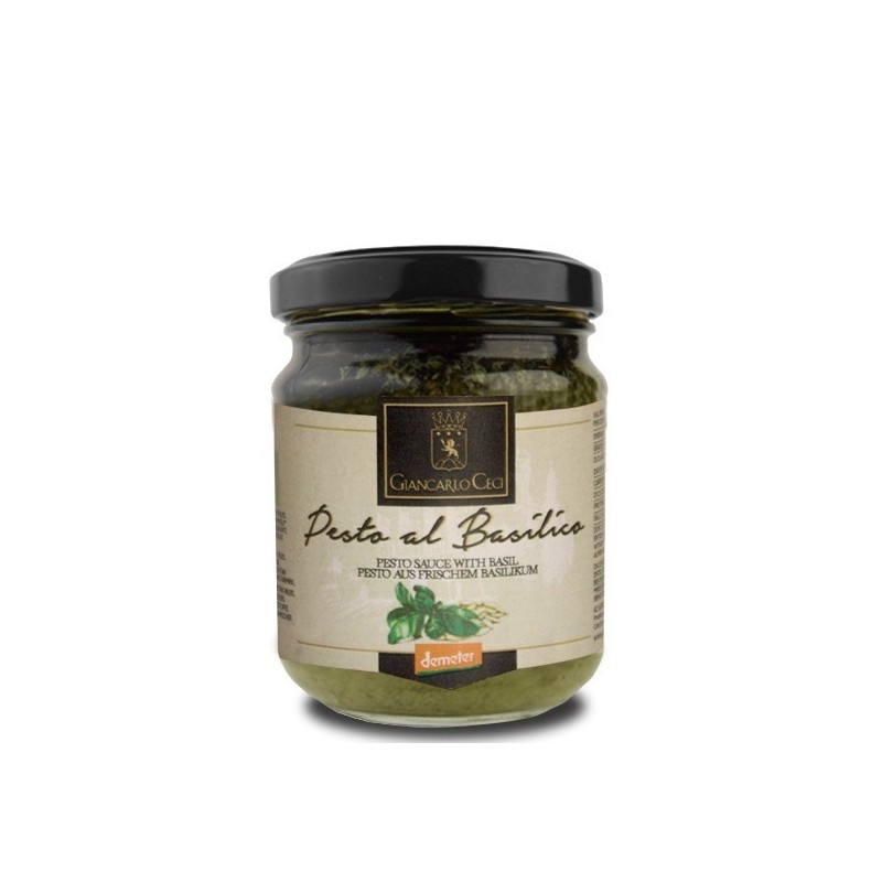 Pesto al Basilico 130gr Agrinatura Giancarlo Ceci