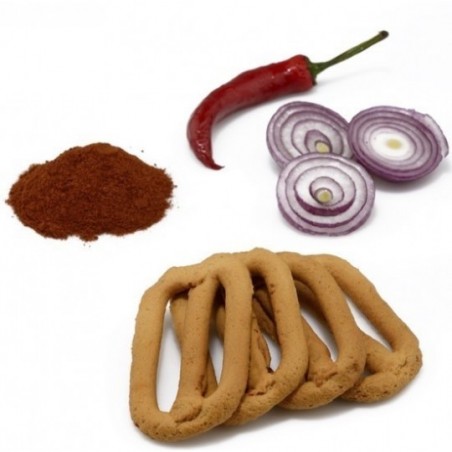 Taralli alla Messicana al Mattone Busta da 400 grammi Tarallificio San Padre Pio