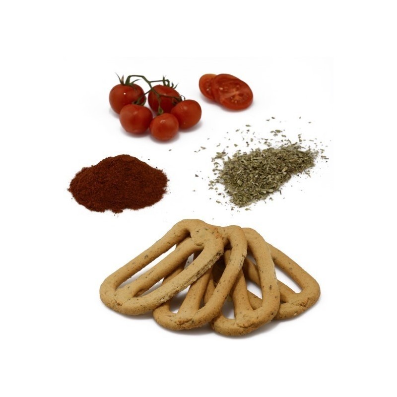 Taralli alla Pizza al Mattone Busta da 400 grammi Tarallificio San Padre Pio