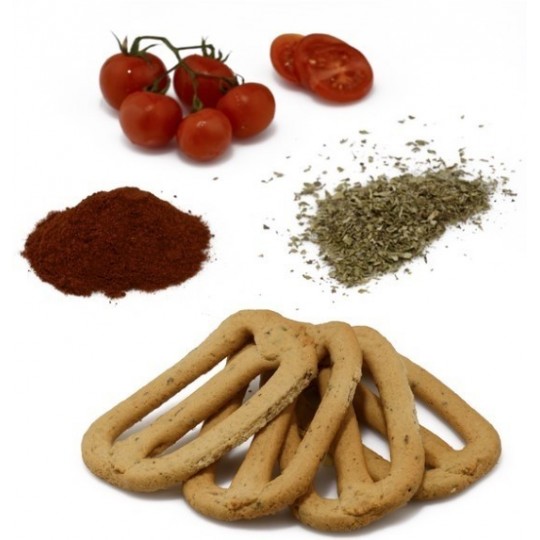 Taralli alla Pizza al Mattone Busta da 400 grammi Tarallificio San Padre Pio