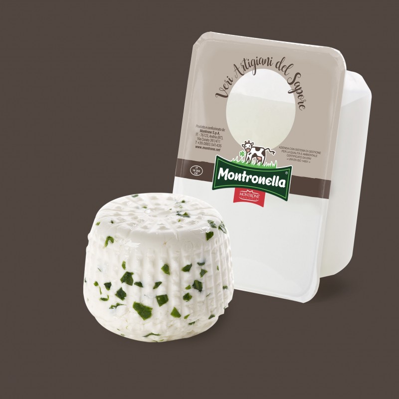 Primosale Rucola 125 g x 4 Montronella 500gr Caseificio Montrone