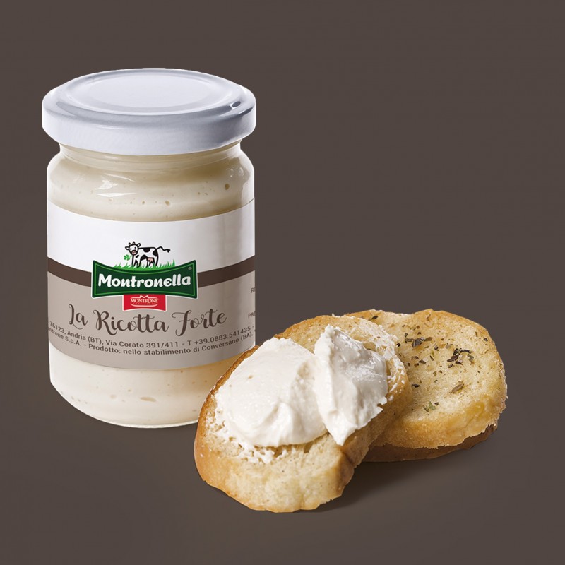 Ricotta forte 150 gr Caseificio Montrone