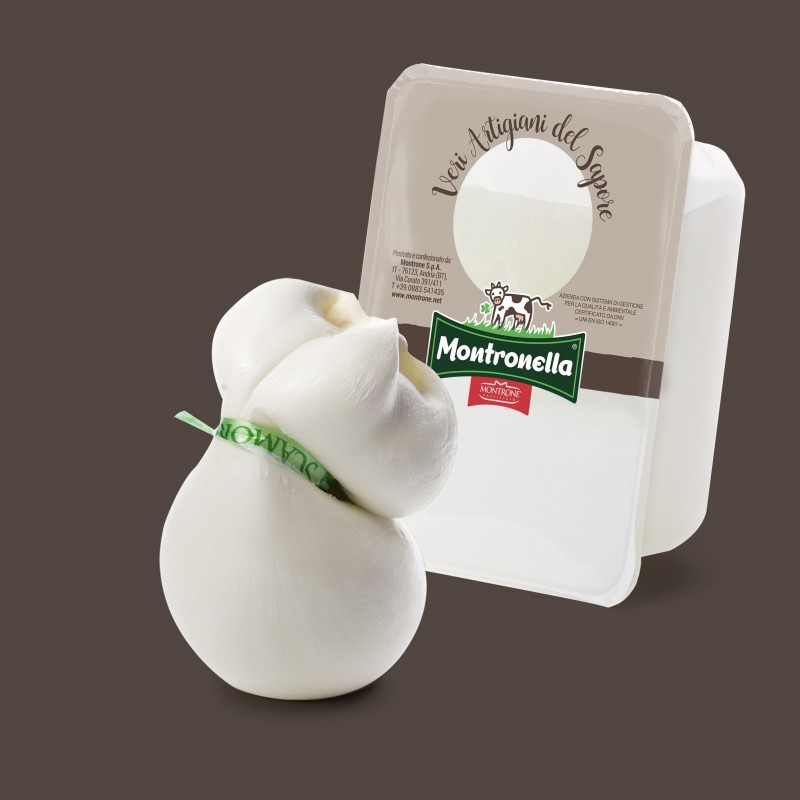 Caseificio Montrone Freschi Scamorza Fresca 500gr Montronella Casei...