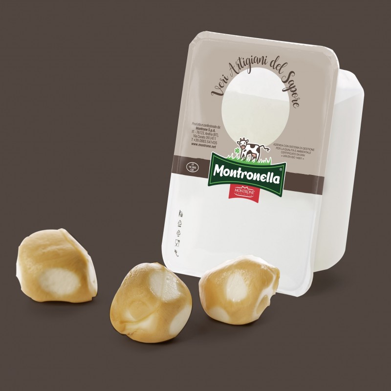 Bocconcini Affumicati 30 g Montronella 500gr Caseificio Montrone