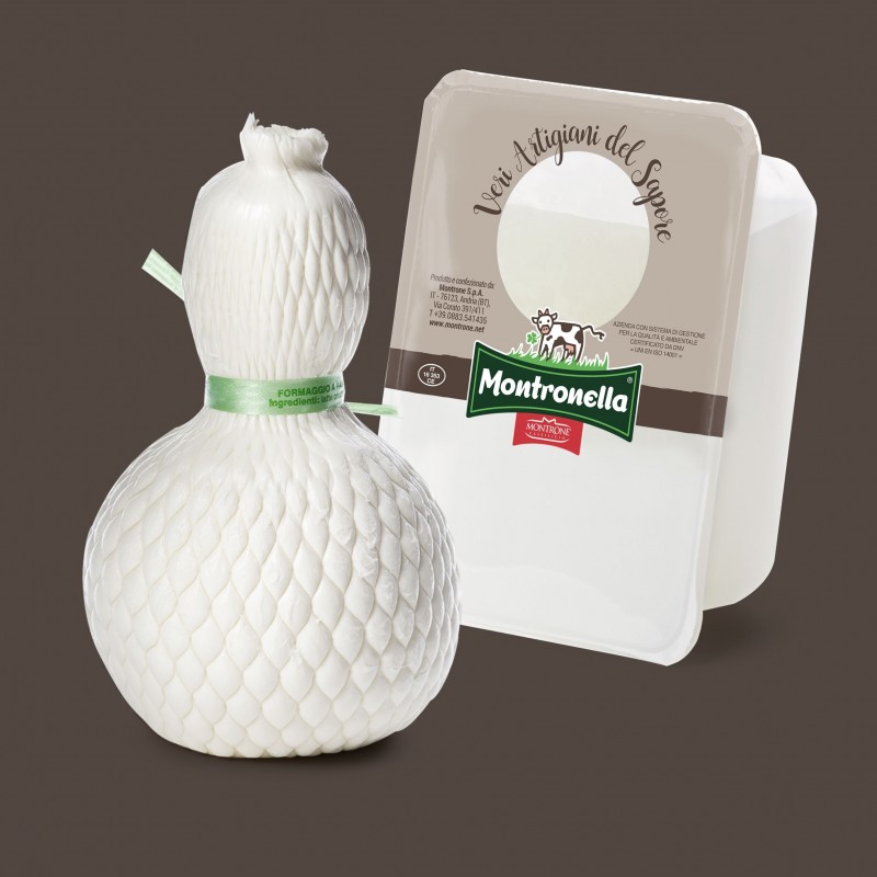 Scamorza Fresca in rete 1 kg Montronella Caseificio Montrone