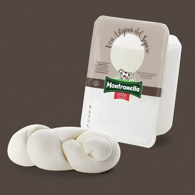 Treccione di scamorza 1 kg Montronella Caseificio Montrone