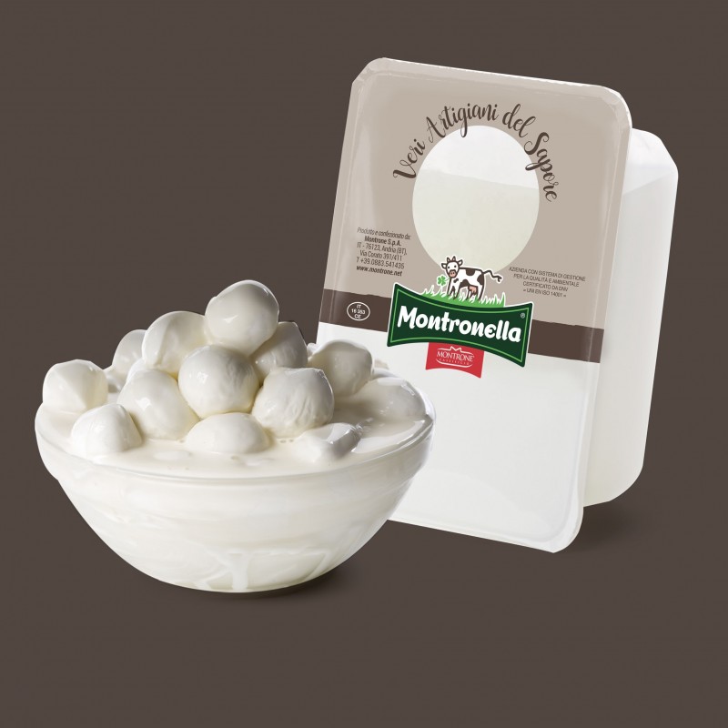 Caseificio Montrone Caseificio Montrone Ciliegine alla Panna 10 gr ...