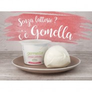 Mozzarella Gemella Senza Lattosio 4 x 125 g Caseificio Montrone 500gr