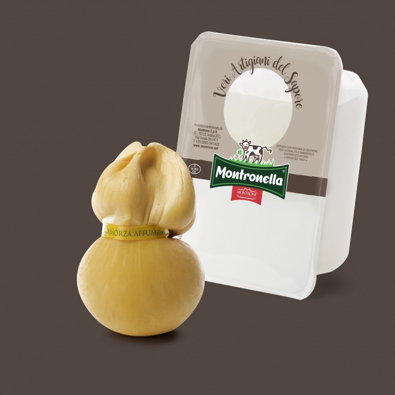 Scamorza Affumicata 500 gr Montronella Caseificio Montrone