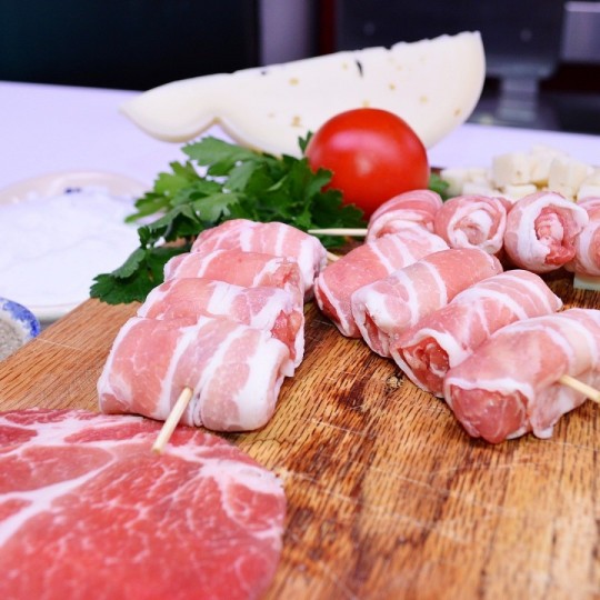 Bombette Pugliesi Caciocavallo e Mortadella
