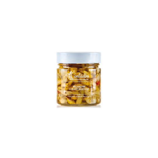 Le Melanzane a filetti rustiche 230 gr I Contadini