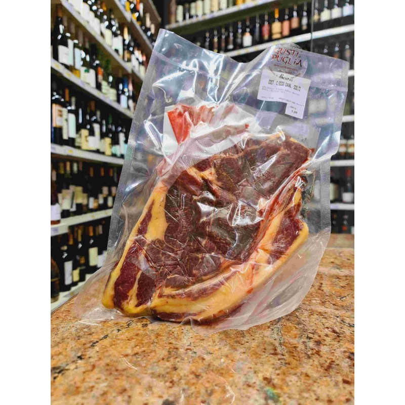 Macelleria Pugliese Puglia Bistecca di Cavallo con Osso Carne Equina