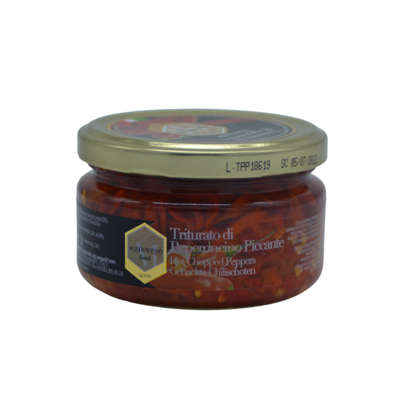 Triturato di peperoncino 228 ml Pugliese Conserve