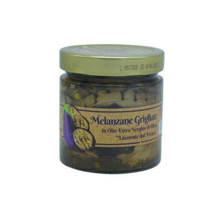 Melanzane Grigliate in Olio EVO