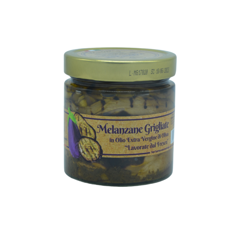 Melanzane Grigliate in Olio EVO