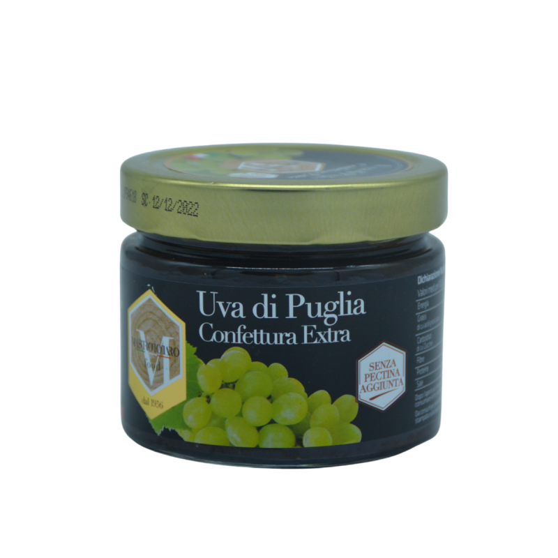 Mastrototaro Food  Confettura Extra di Uva di Puglia 300g Mastrotot...