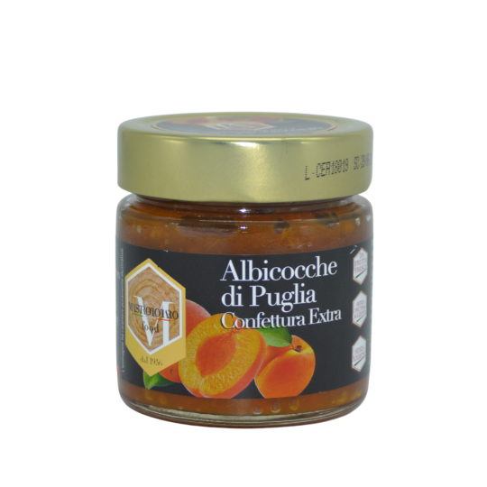 Confettura Extra di Albicocche di Puglia 250g Mastrototaro Food
