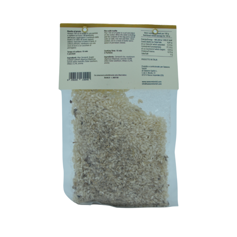 Risotto con Tartufo 170g  - Sassone Tartufi