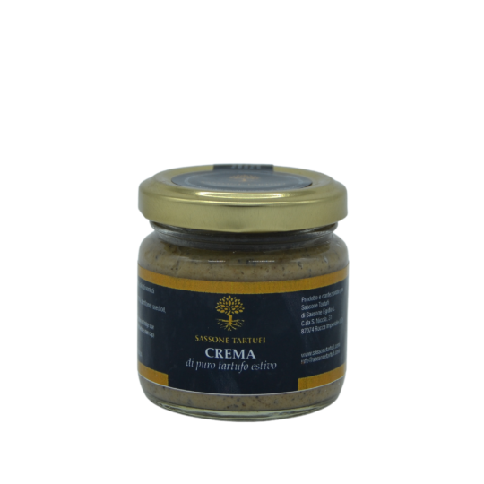 Crema di puro Tartufo Estivo 80g - Sassone Tartufi