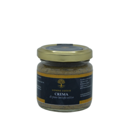Crema di puro Tartufo Estivo 80g - Sassone Tartufi