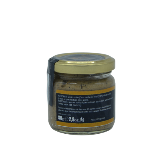 Crema di puro Tartufo Estivo 80g - Sassone Tartufi